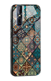 Retro Art Glass case for Vivo V15 Pro