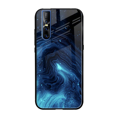 Dazzling Ocean Gradient Vivo V15 Pro Glass Cases & Covers Online