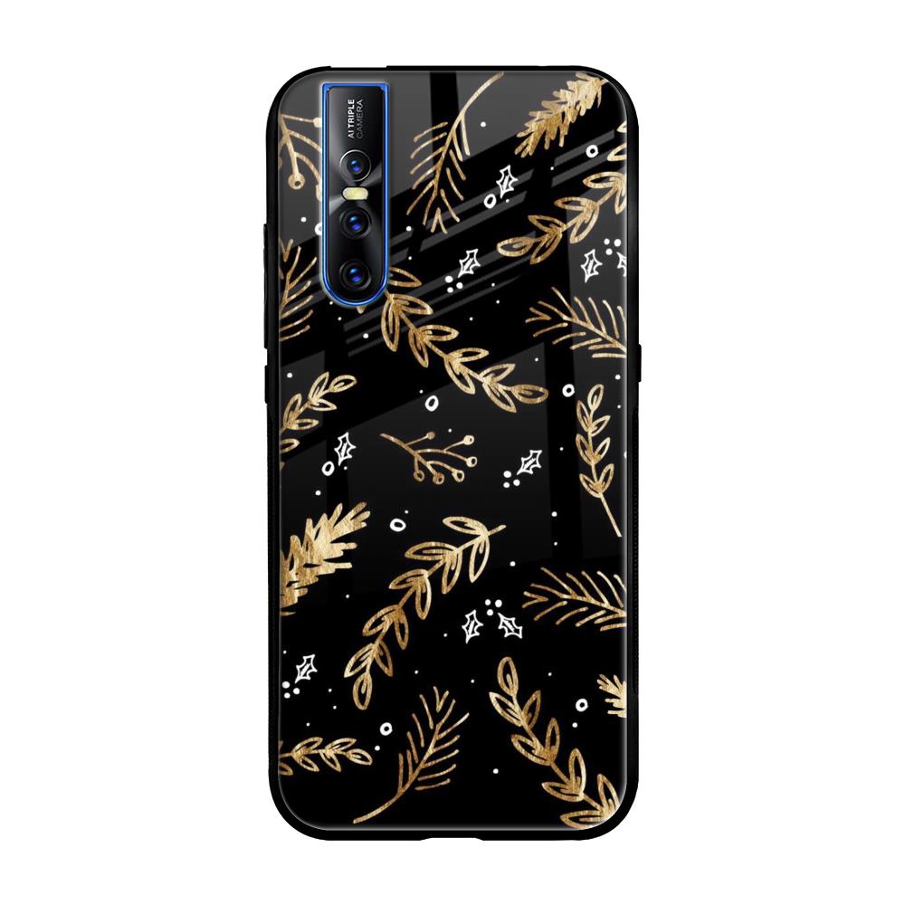 Autumn Leaves Vivo V15 Pro Glass Cases & Covers Online