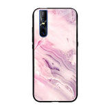 Diamond Pink Gradient Vivo V15 Pro Glass Cases & Covers Online
