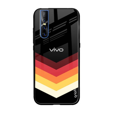 Abstract Arrow Pattern Vivo V15 Pro Glass Cases & Covers Online