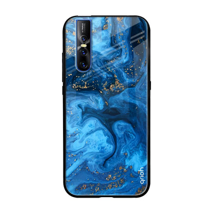 Gold Sprinkle Vivo V15 Pro Glass Cases & Covers Online