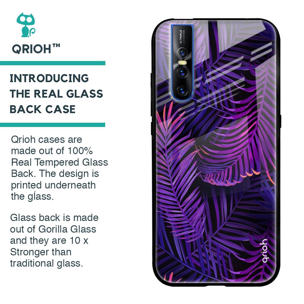 Plush Nature Glass Case for Vivo V15 Pro