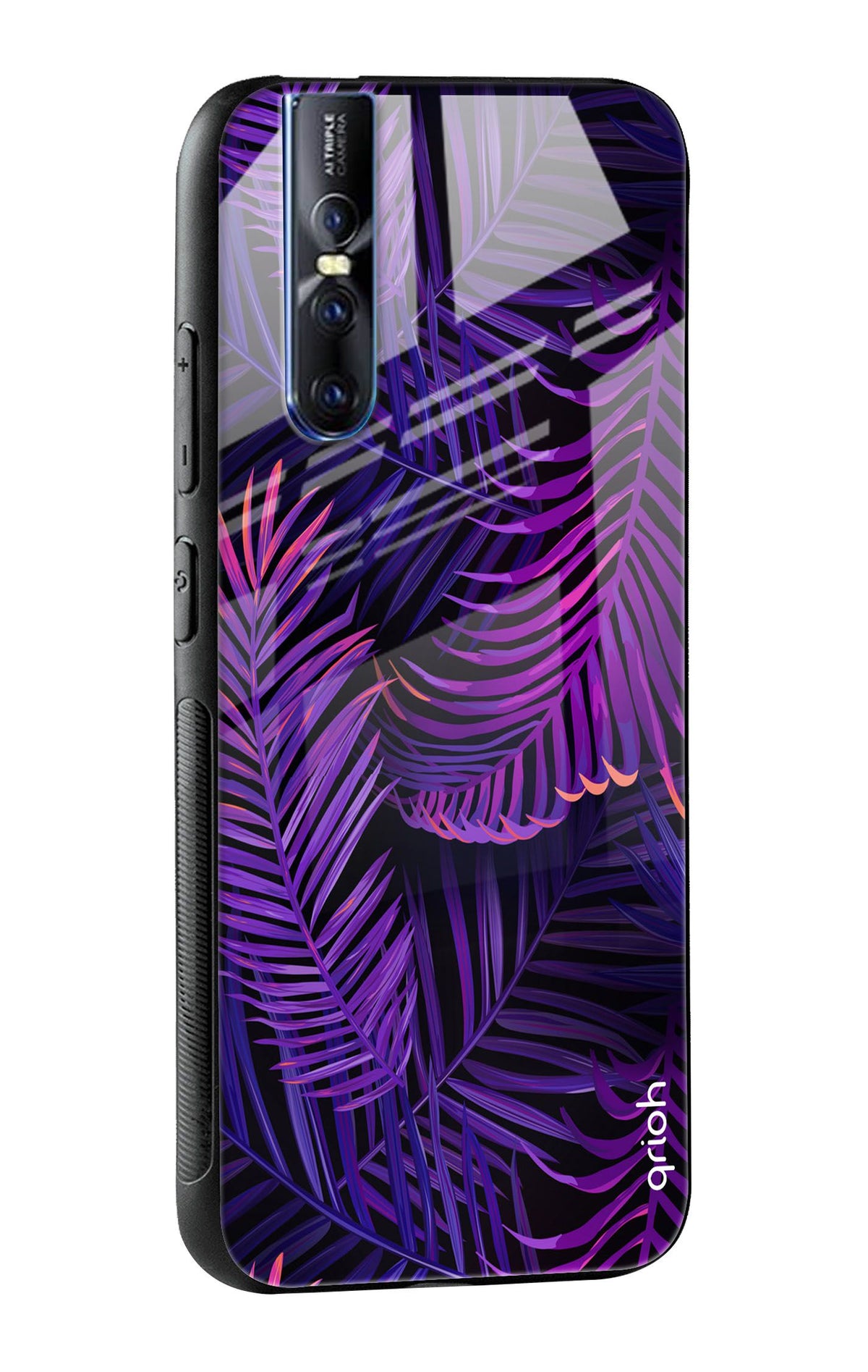 Plush Nature Glass Case for Vivo V15 Pro