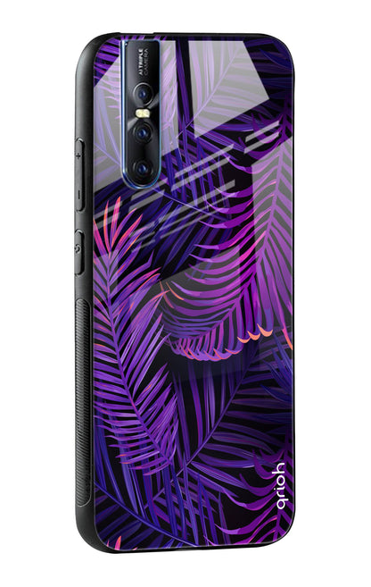 Plush Nature Glass Case for Vivo V15 Pro