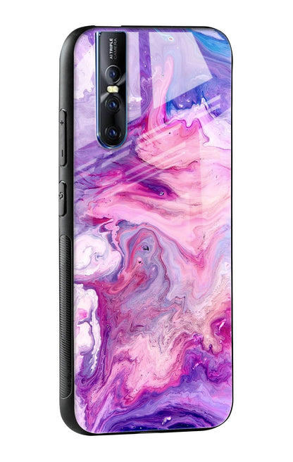 Cosmic Galaxy Glass Case for Vivo V15 Pro