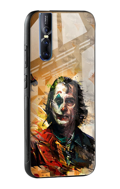 Psycho Villain Glass Case for Vivo V15 Pro