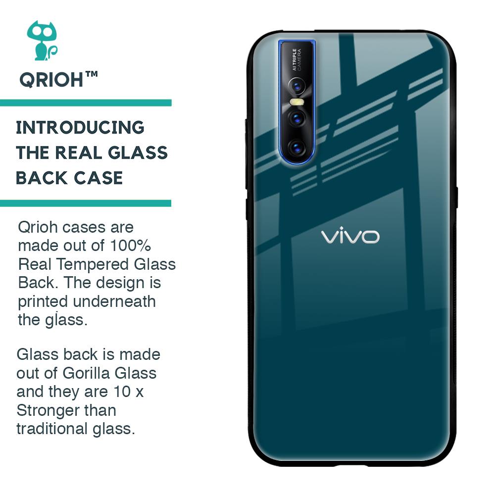 Emerald Glass Case for Vivo V15 Pro