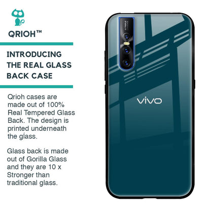 Emerald Glass Case for Vivo V15 Pro