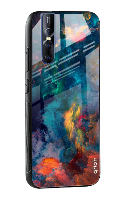Cloudburst Glass Case for Vivo V15 Pro