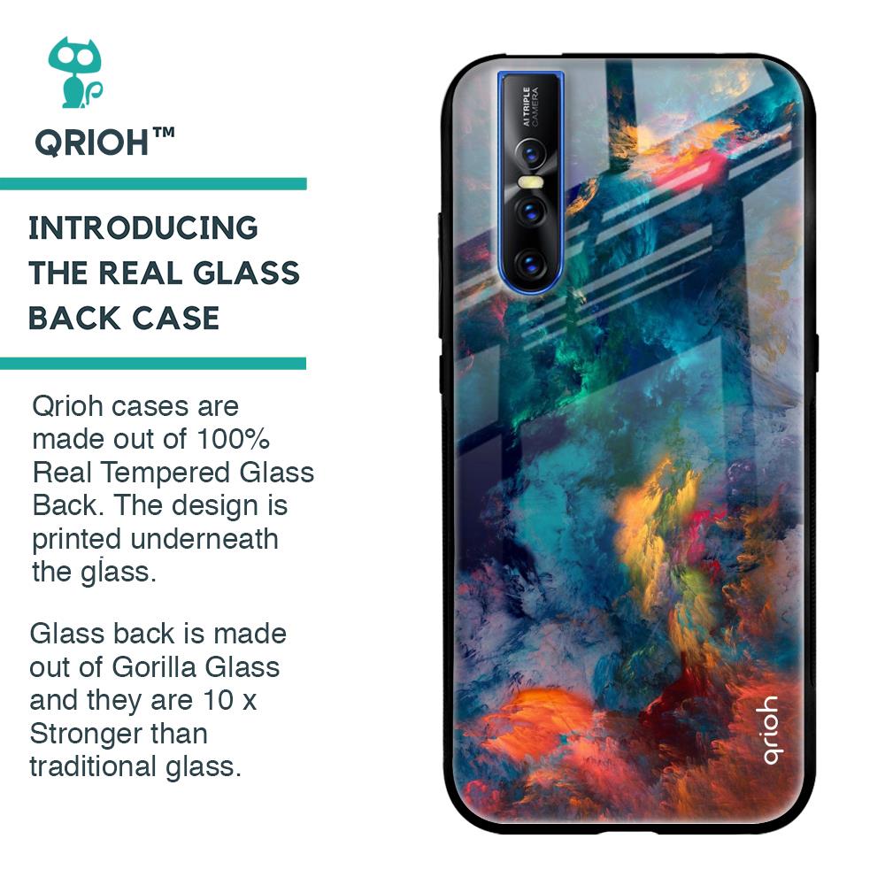 Cloudburst Glass Case for Vivo V15 Pro