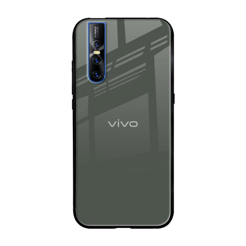 Charcoal Vivo V15 Pro Glass Back Cover Online