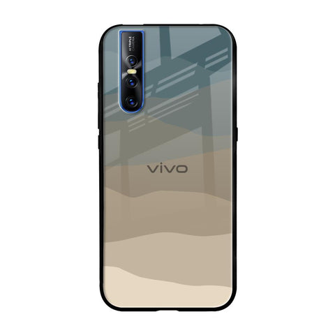Abstract Mountain Pattern Vivo V15 Pro Glass Back Cover Online