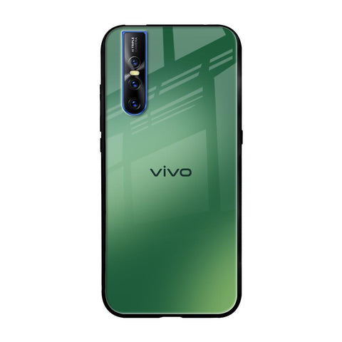 Green Grunge Texture Vivo V15 Pro Glass Back Cover Online