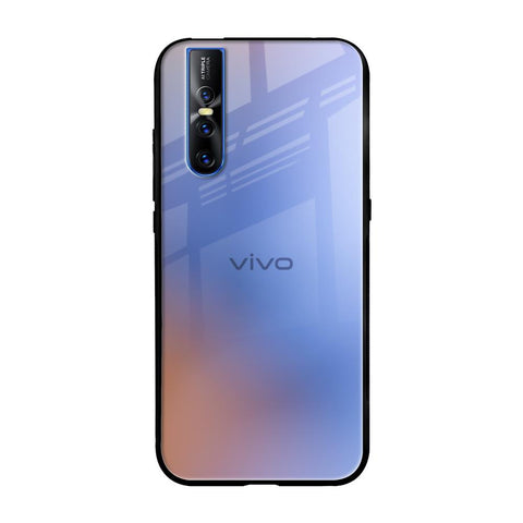 Blue Aura Vivo V15 Pro Glass Back Cover Online