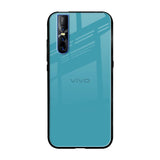 Oceanic Turquiose Vivo V15 Pro Glass Back Cover Online