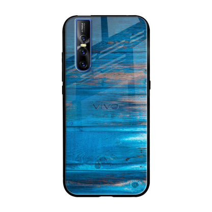 Patina Finish Vivo V15 Pro Glass Back Cover Online