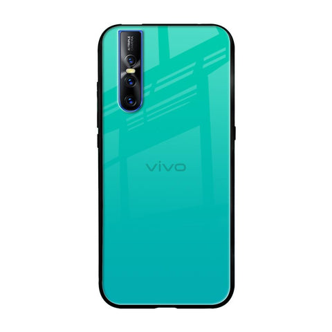 Cuba Blue Vivo V15 Pro Glass Back Cover Online