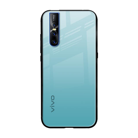 Arctic Blue Vivo V15 Pro Glass Back Cover Online