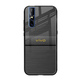 Grey Metallic Glass Vivo V15 Pro Glass Back Cover Online