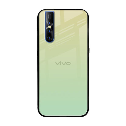 Mint Green Gradient Vivo V15 Pro Glass Back Cover Online