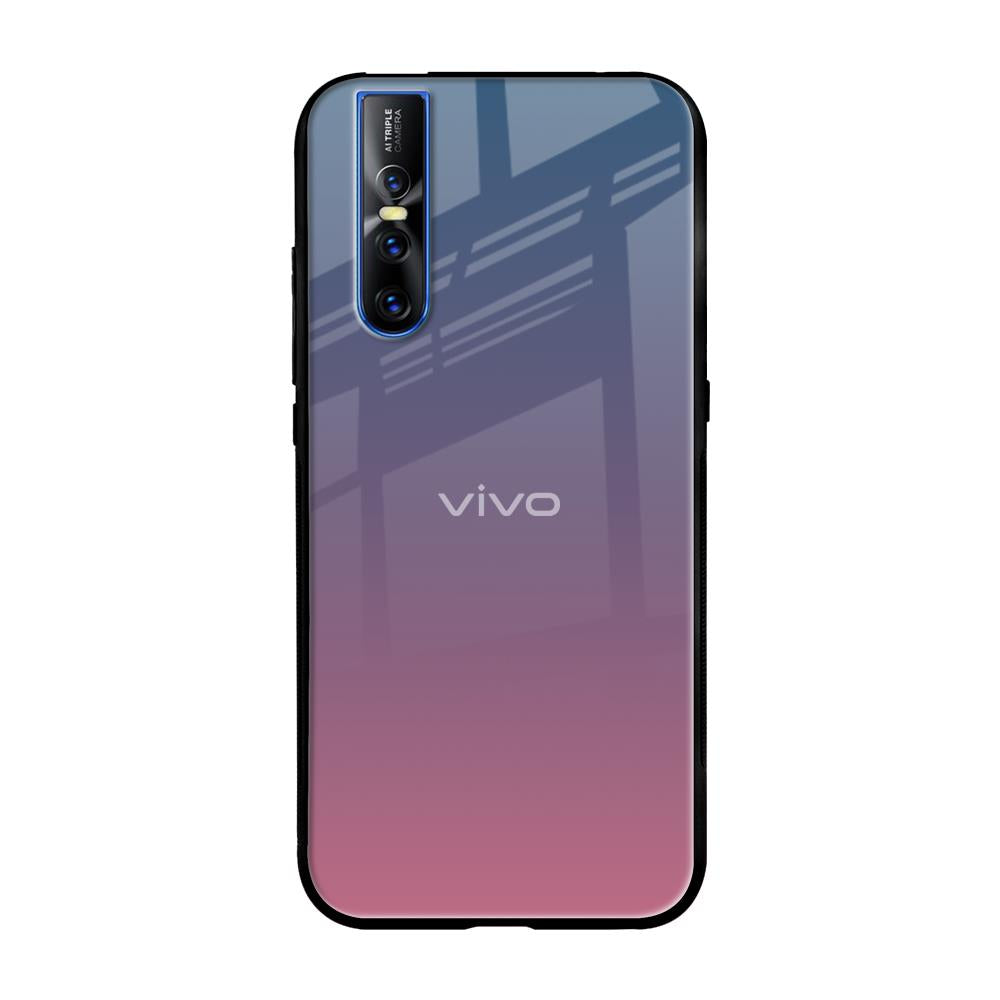 Pastel Gradient Vivo V15 Pro Glass Back Cover Online