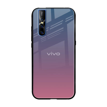 Pastel Gradient Vivo V15 Pro Glass Back Cover Online