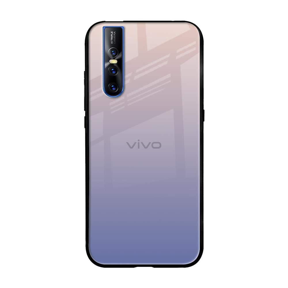 Rose Hue Vivo V15 Pro Glass Back Cover Online