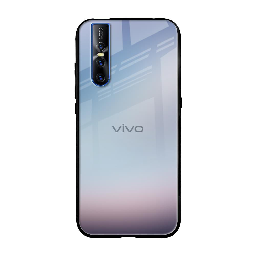Light Sky Texture Vivo V15 Pro Glass Back Cover Online