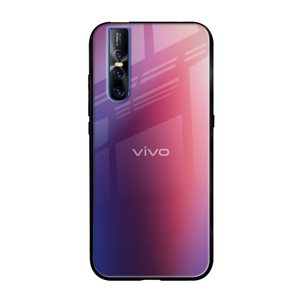 Multi Shaded Gradient Vivo V15 Pro Glass Back Cover Online
