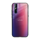 Multi Shaded Gradient Vivo V15 Pro Glass Back Cover Online