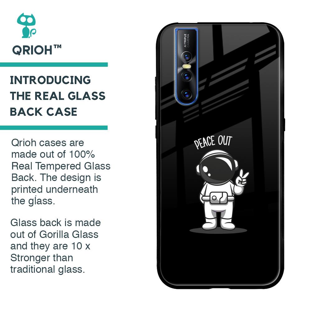 Peace Out Astro Glass Case for Vivo V15 Pro