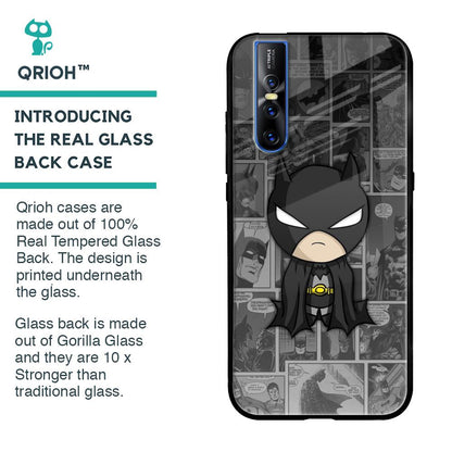 Cartoon Art Glass Case for Vivo V15 Pro
