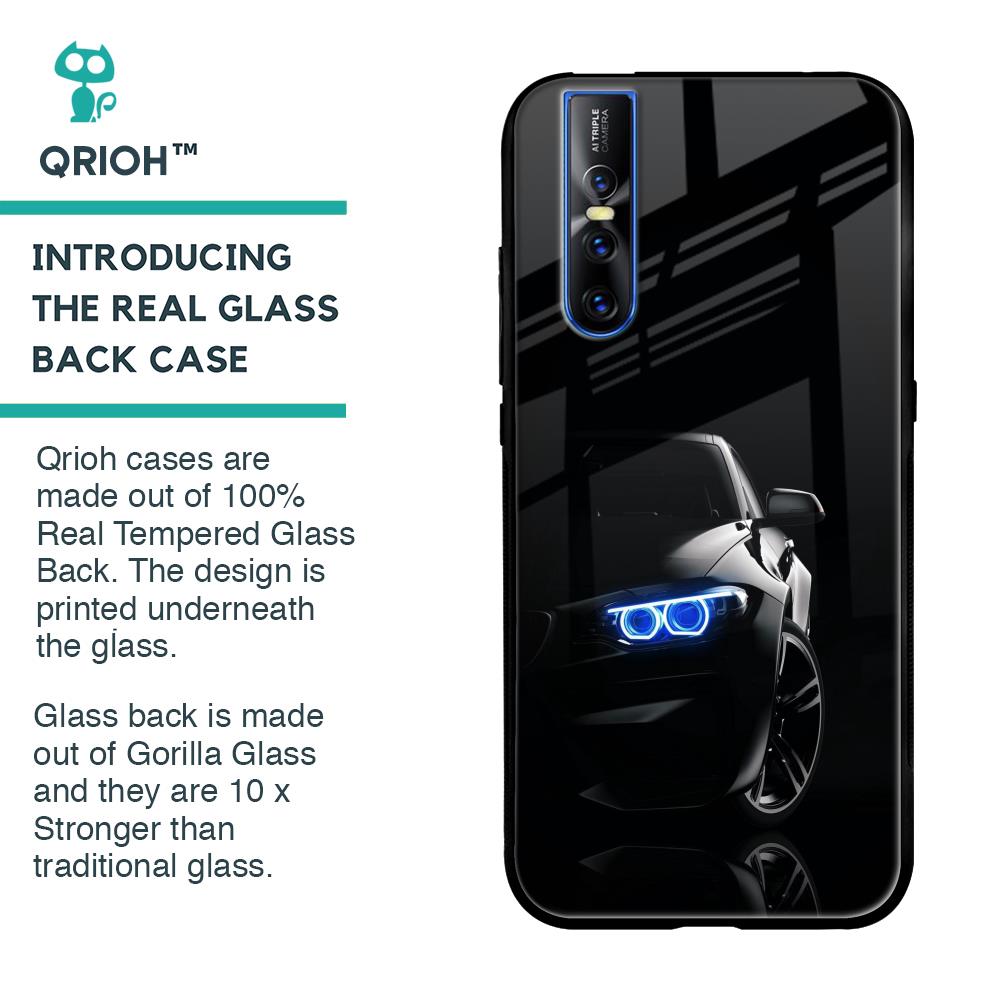 Car In Dark Glass Case for Vivo V15 Pro