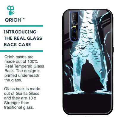 Dark Man In Cave Glass Case for Vivo V15 Pro