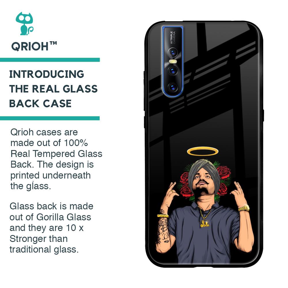 Punjabi Singer Poster Glass Case for Vivo V15 Pro