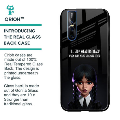 Aesthetic Digital Art Glass Case for Vivo V15 Pro