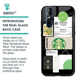 Coffee Latte Glass Case for Vivo V15 Pro