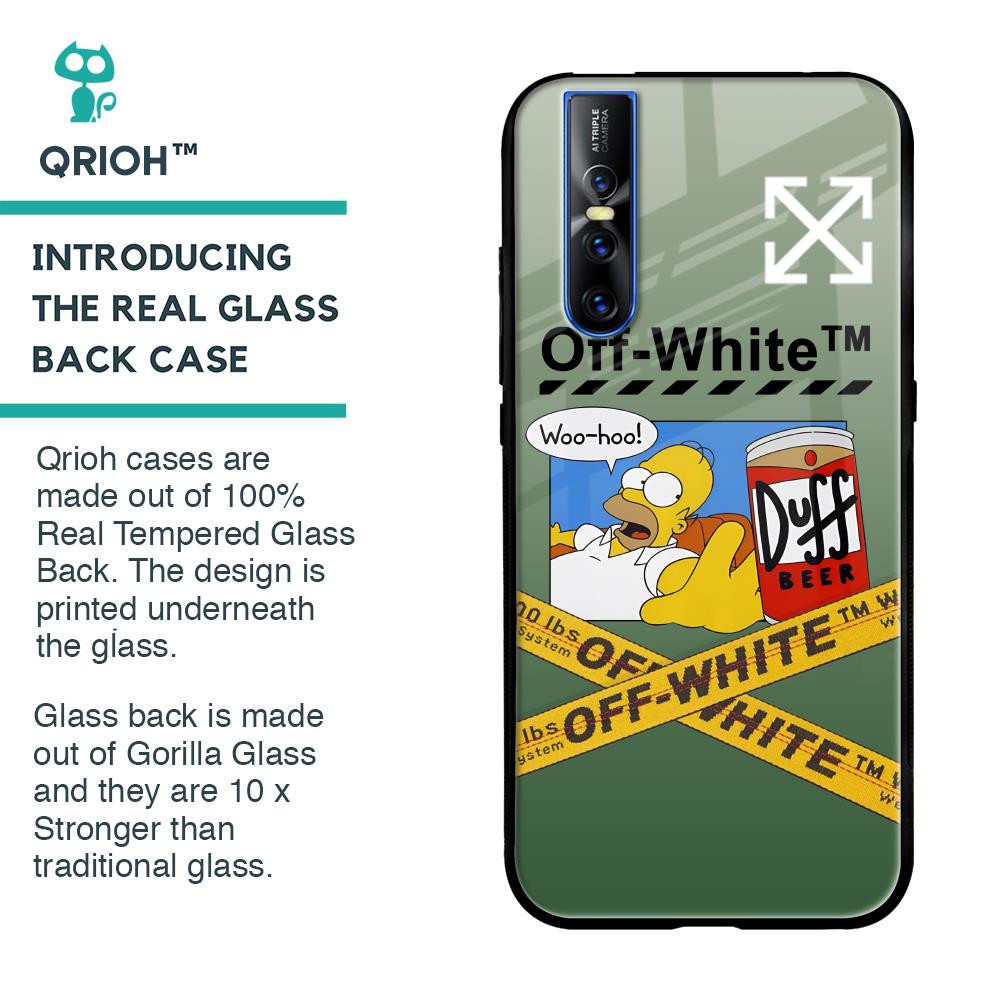 Duff Beer Glass Case for Vivo V15 Pro