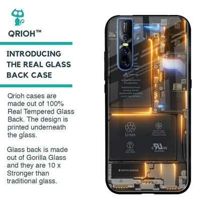 Glow Up Skeleton Glass Case for Vivo V15 Pro