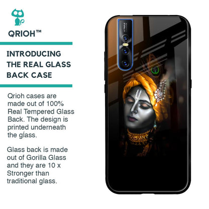 Ombre Krishna Glass Case for Vivo V15 Pro