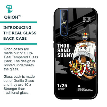 Thousand Sunny Glass Case for Vivo V15 Pro
