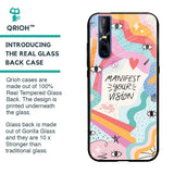 Vision Manifest Glass Case for Vivo V15 Pro