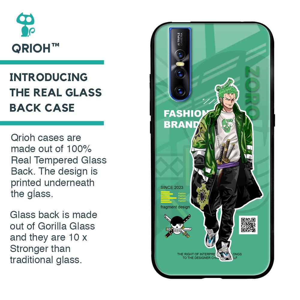 Zoro Bape Glass Case for Vivo V15 Pro