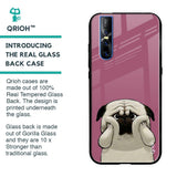 Funny Pug Face Glass Case For Vivo V15 Pro