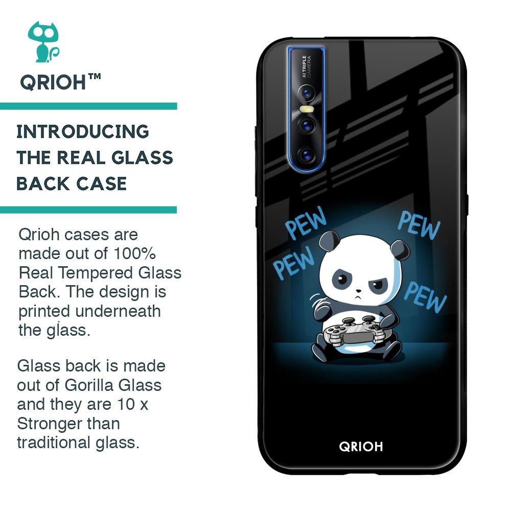 Pew Pew Glass Case for Vivo V15 Pro
