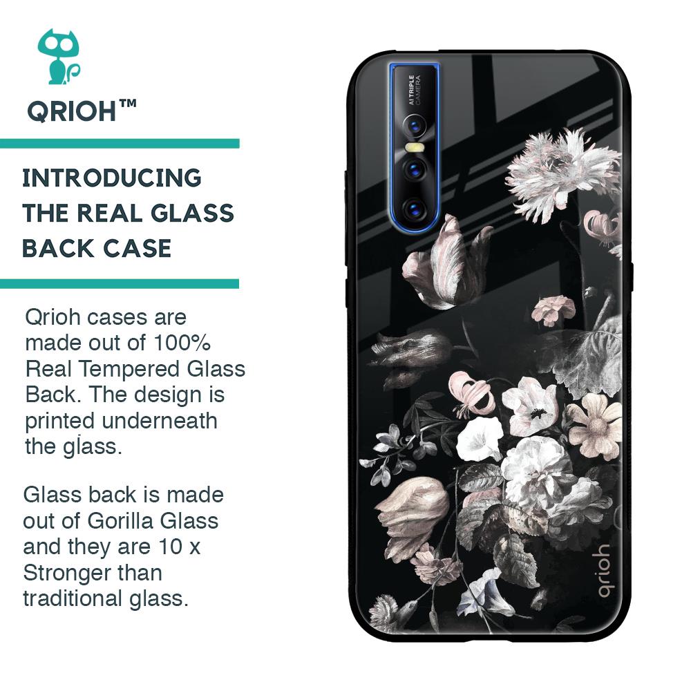 Artistic Mural Glass Case for Vivo V15 Pro