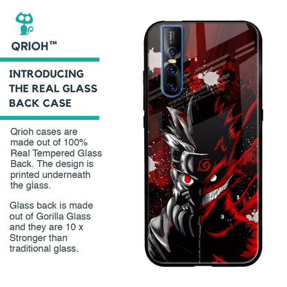 Dark Character Glass Case for Vivo V15 Pro