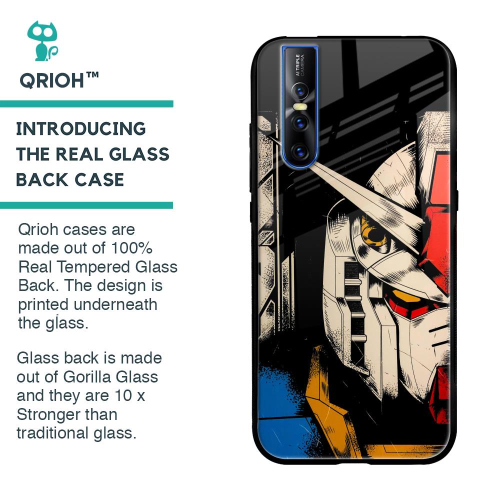 Transformer Art Glass Case for Vivo V15 Pro