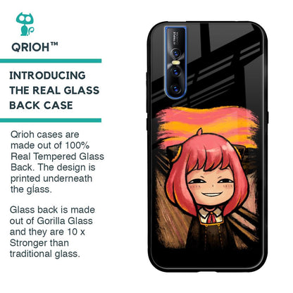 Spy X Family Glass Case for Vivo V15 Pro